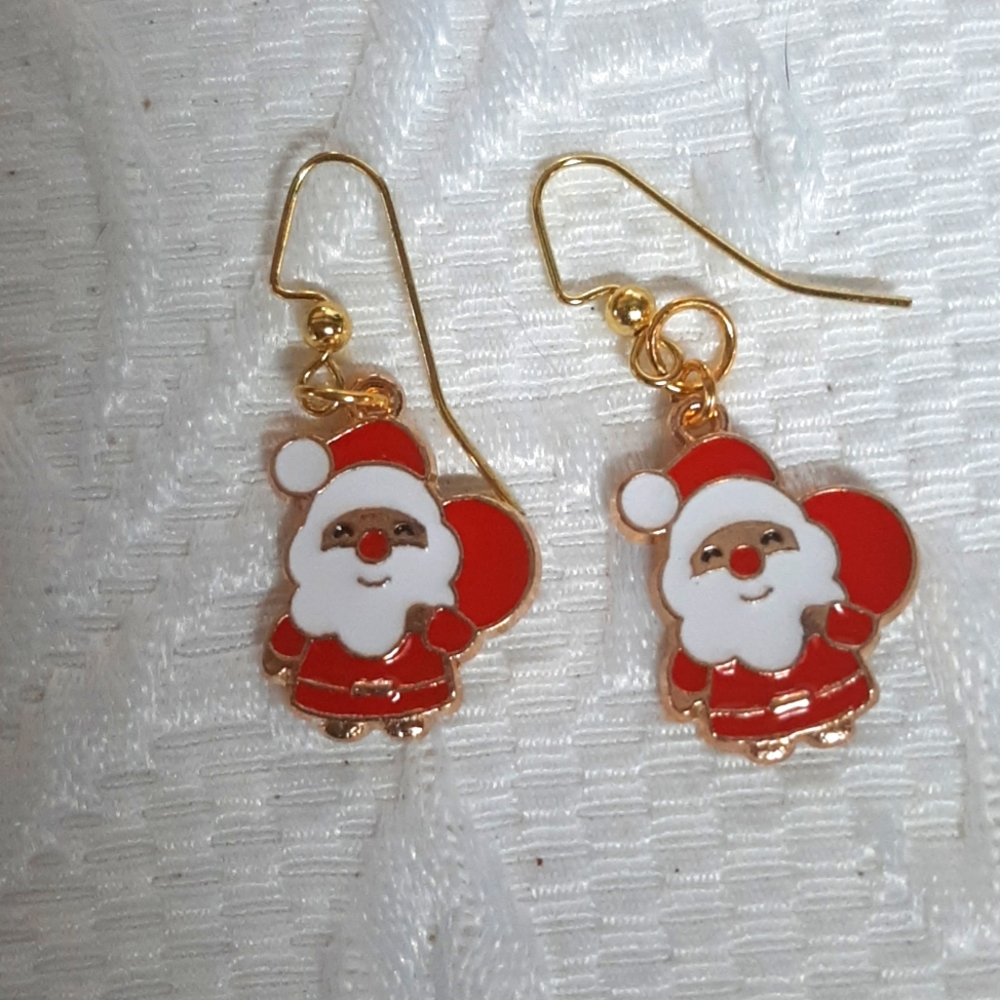 Christmas earrings